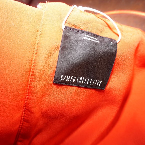 C/MEO Collective Red Backless Dress - Picture 15 of 15